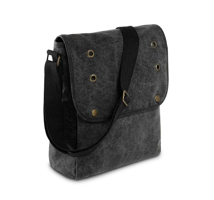 Mini-Reportertasche Black