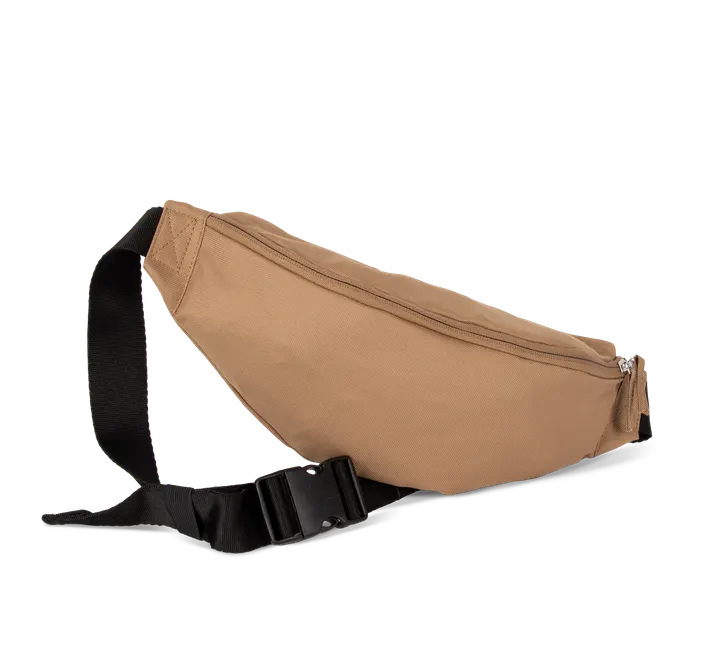Recycelte klassische Gürteltasche Light Camel