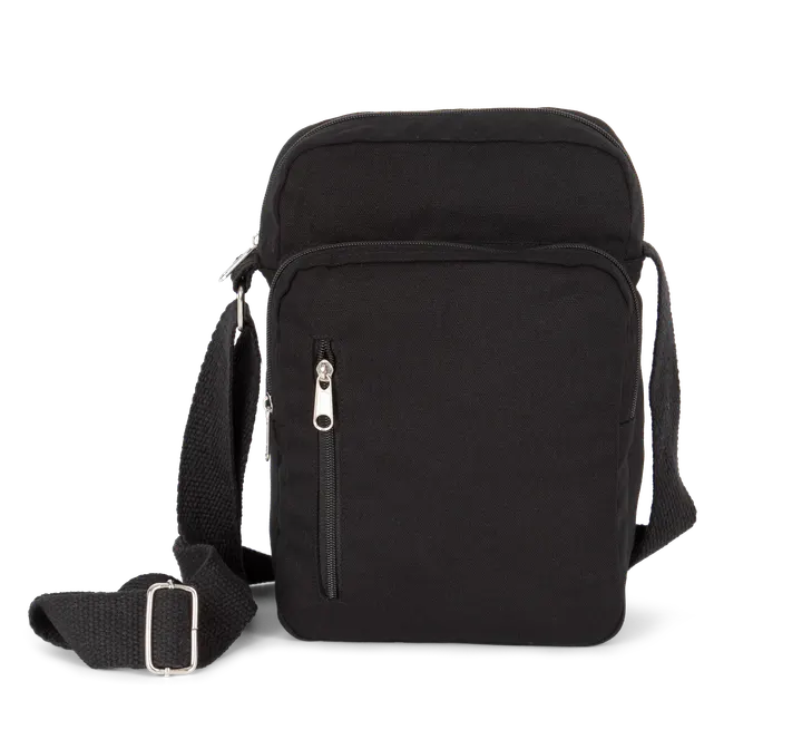 Umhängetasche aus Baumwolle Black