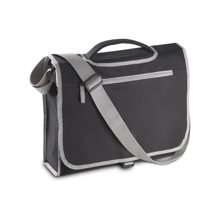 Schultertasche / Dokumententasche Black