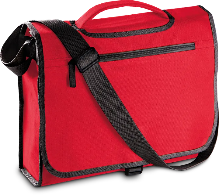 Schultertasche / Dokumententasche Red