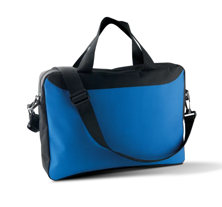 Dokumententasche Black / Royal Blue