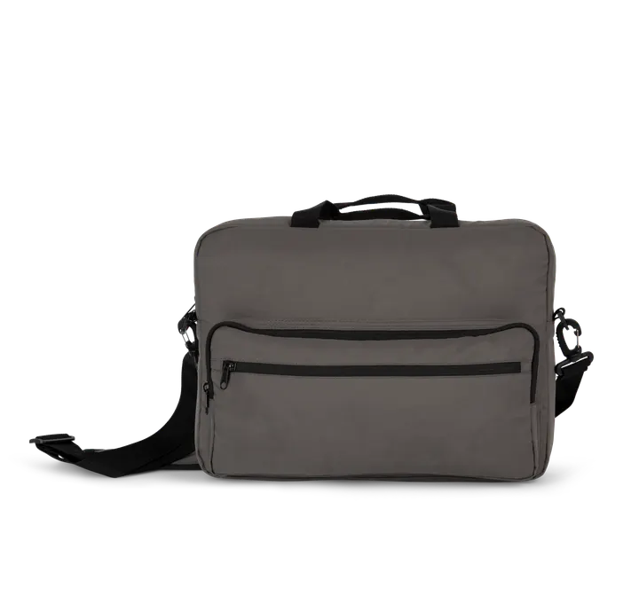 Recycelter Office-Rucksack für Laptop Light Titanium