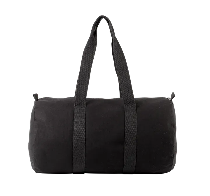 Sac fourre-tout en toile de coton Black