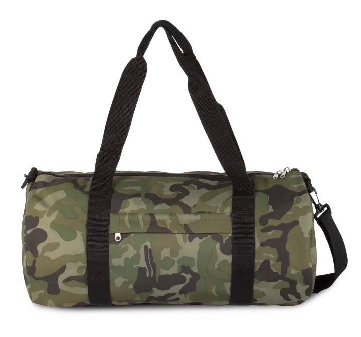 Schlauchförmige Beuteltasche Olive Camouflage