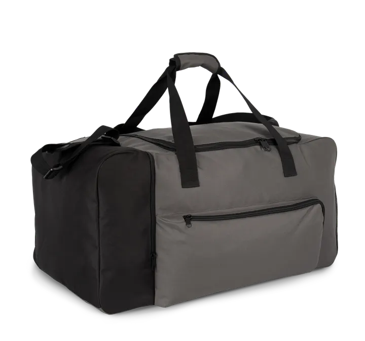 Grand sac de sport avec compartiment latéral Light Titanium / Black