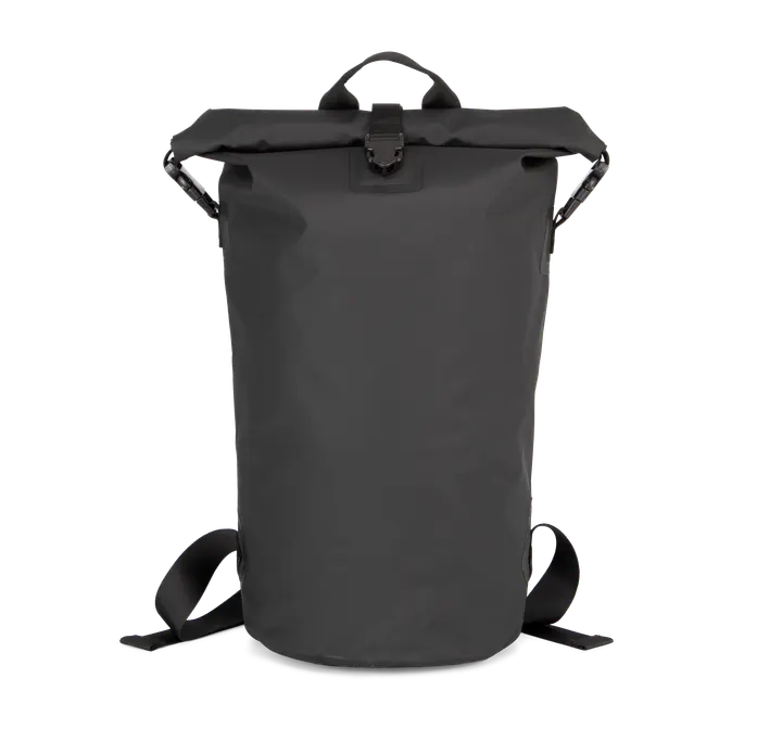 Vollständig wasserdichter Tragebeutel Roll-Top Black