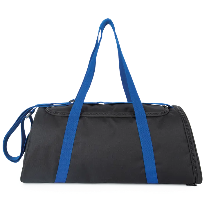 Sac de sport avec compartiment pour chaussures Black / Royal Blue