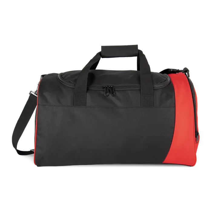 Zweifarbige Sporttasche Black / Red