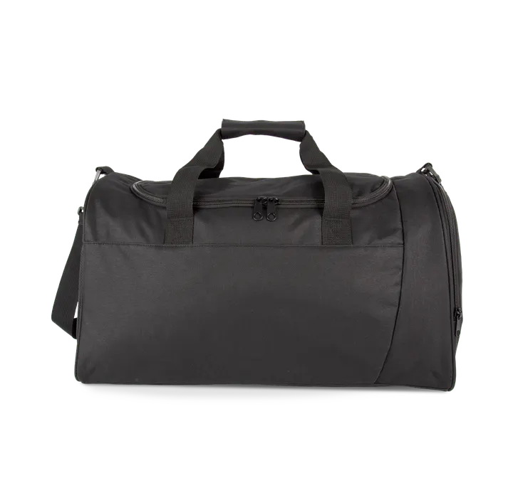 Zweifarbige Sporttasche Black