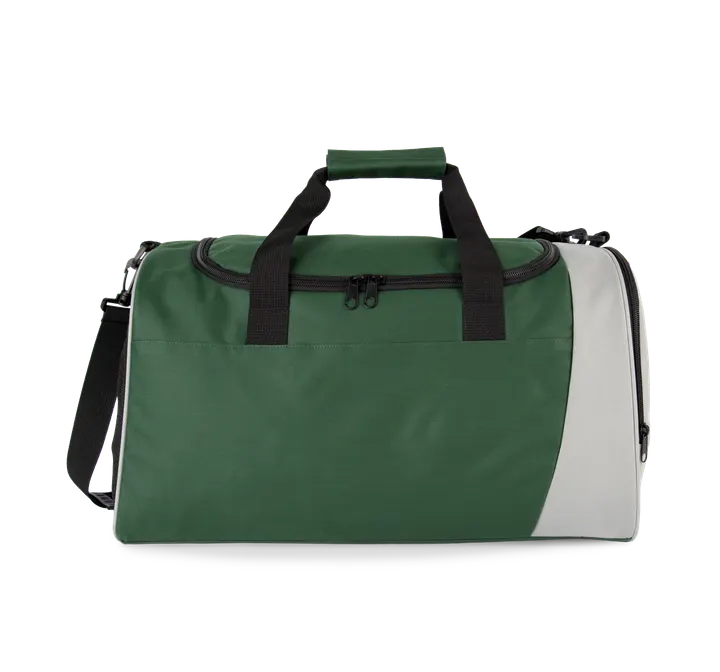 Zweifarbige Sporttasche Forest Green / Light Grey