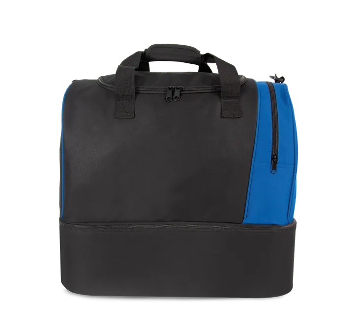 Sac de sport avec fond rigide Black / Royal Blue