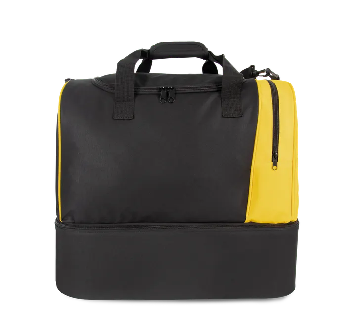 Sac de sport avec fond rigide Black / Yellow