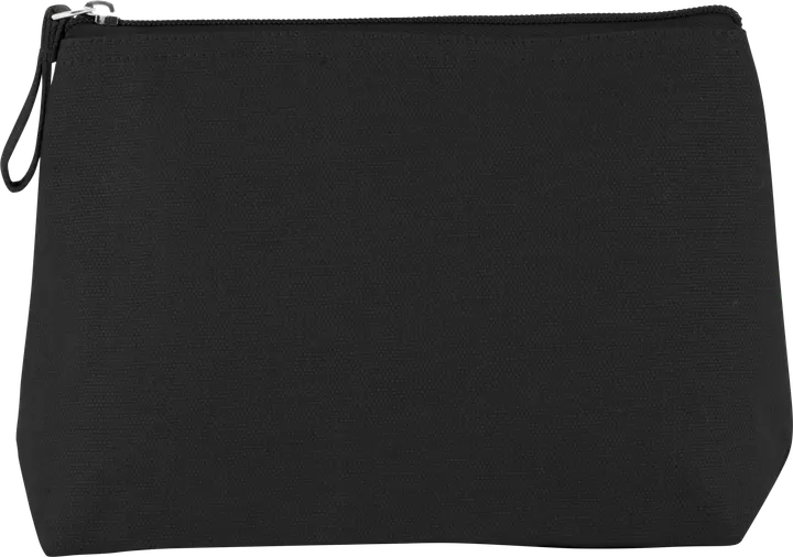 Beutel aus Baumwollcanvas Black