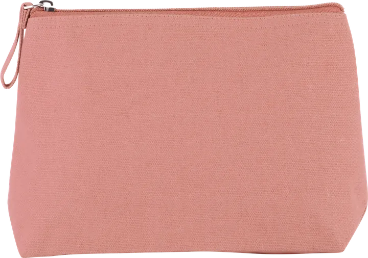 Beutel aus Baumwollcanvas Dusty Pink