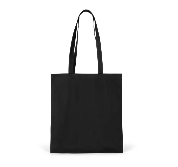 Sac de shopping en polycoton Black
