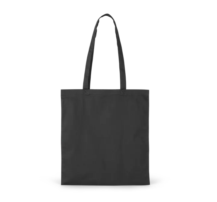 Sac de shopping en polycoton Dark Grey