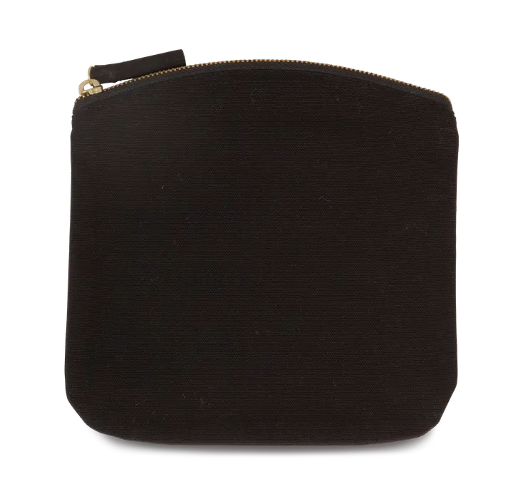 Kleine Tasche mit Reißverschluss Black