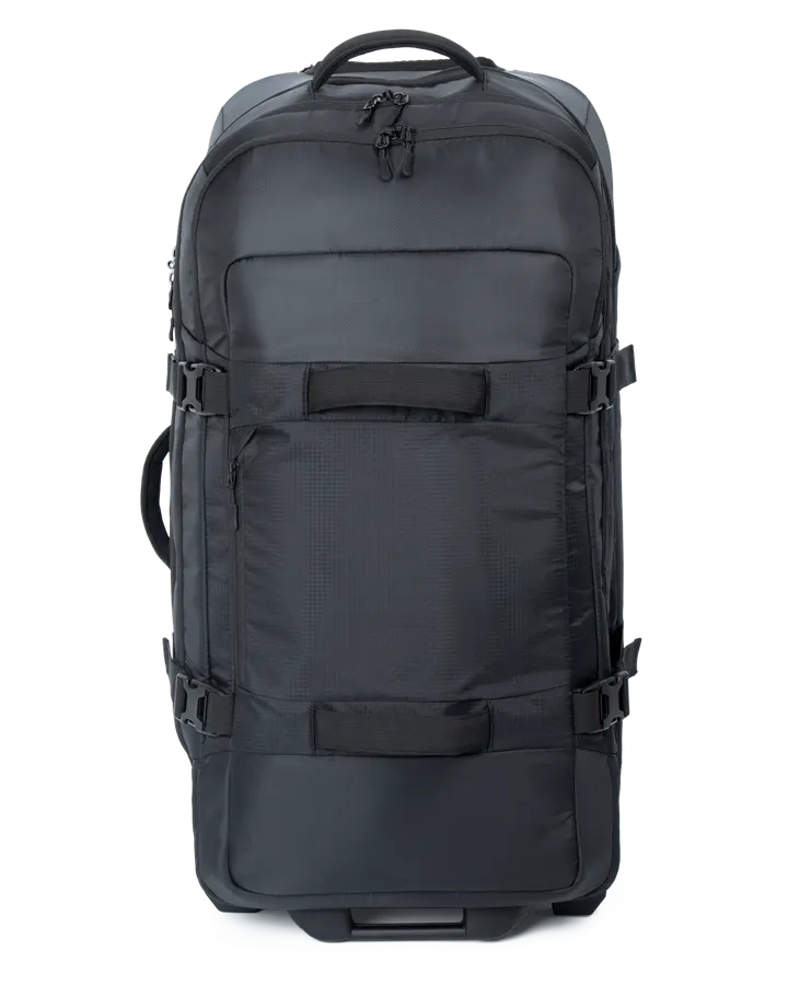 Großer Leisure-Rollkoffer Black
