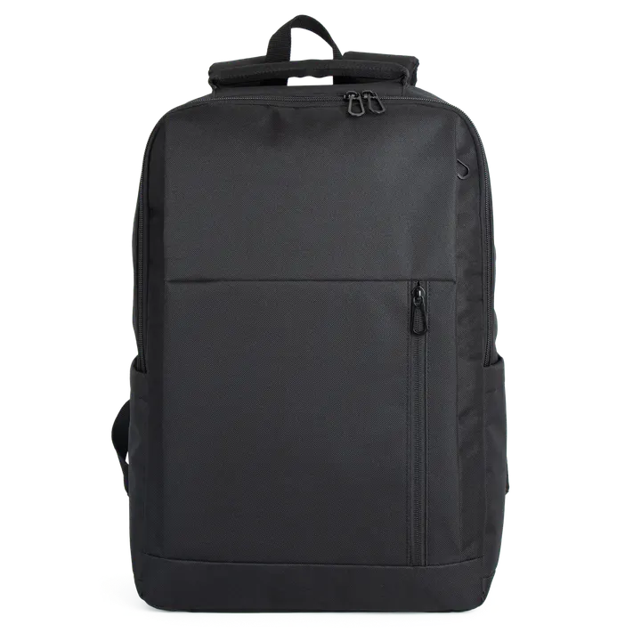 Business-Rucksack mit Fronttasche "easy printing" Black