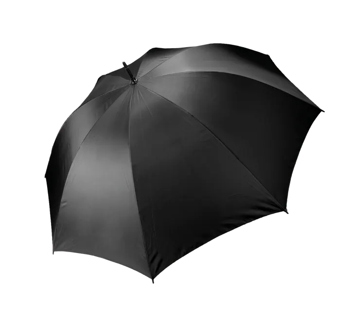 Sturmfester Regenschirm Black