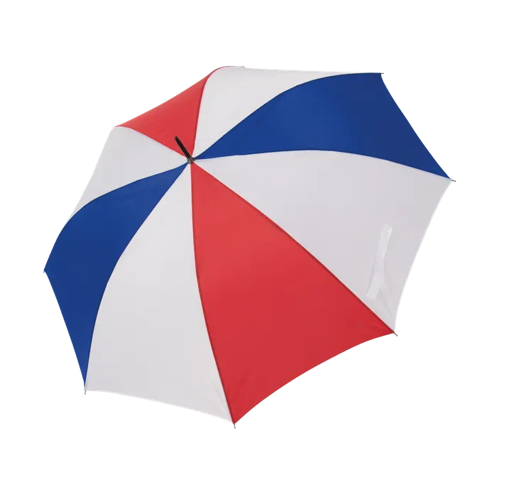 Golfschirm Reflex blue/White/French red