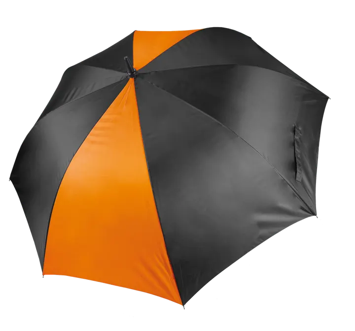 Grand parapluie de golf Black / Orange