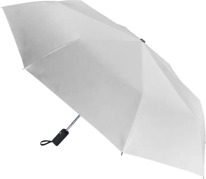 Automatischer Mini Regenschirm White