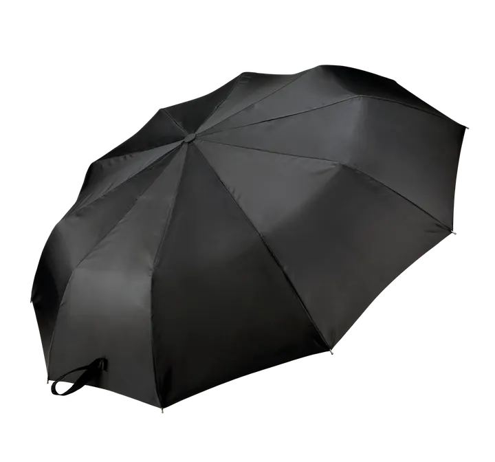 Mini parapluie classique poignée arrondie Black