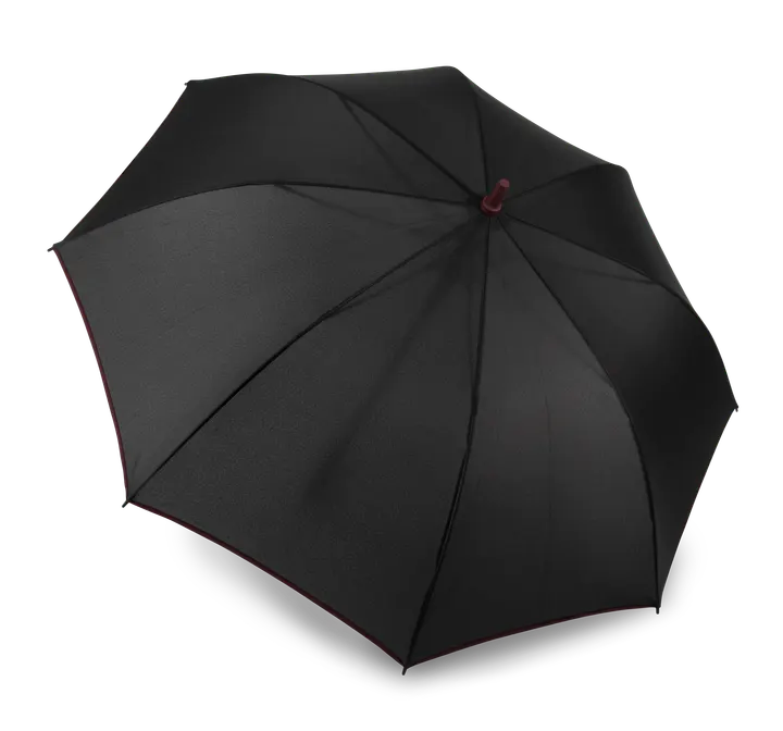 Automatik-Regenschirm Black / Wine