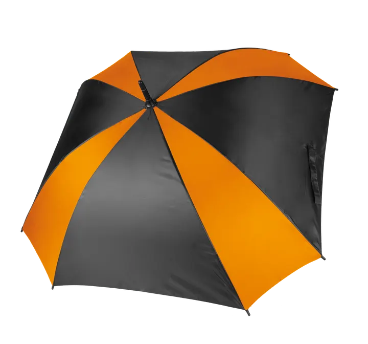Quadratischer Schirm Black / Orange