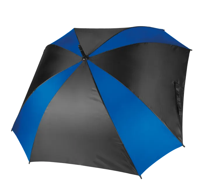Quadratischer Schirm Black / Royal Blue