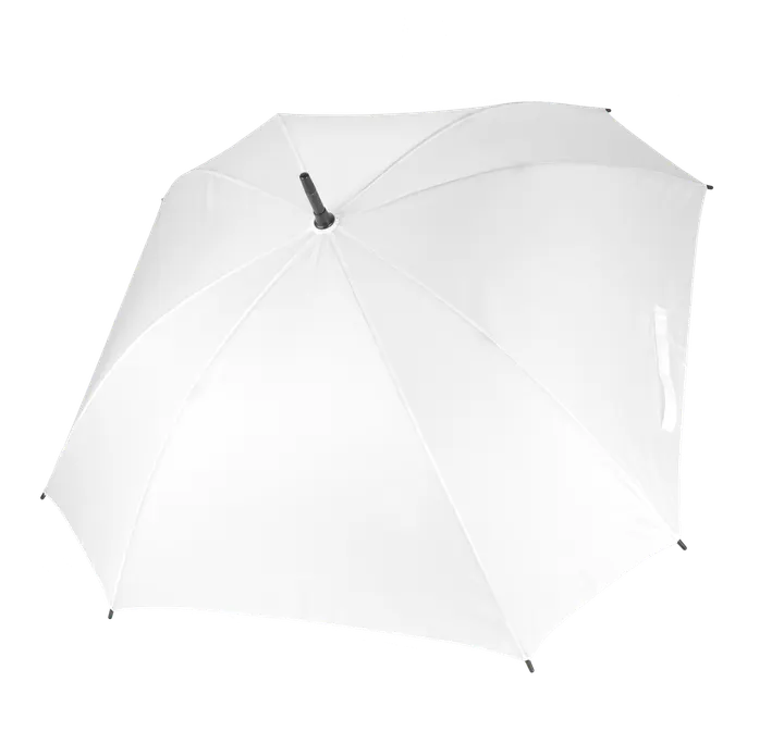Quadratischer Schirm White