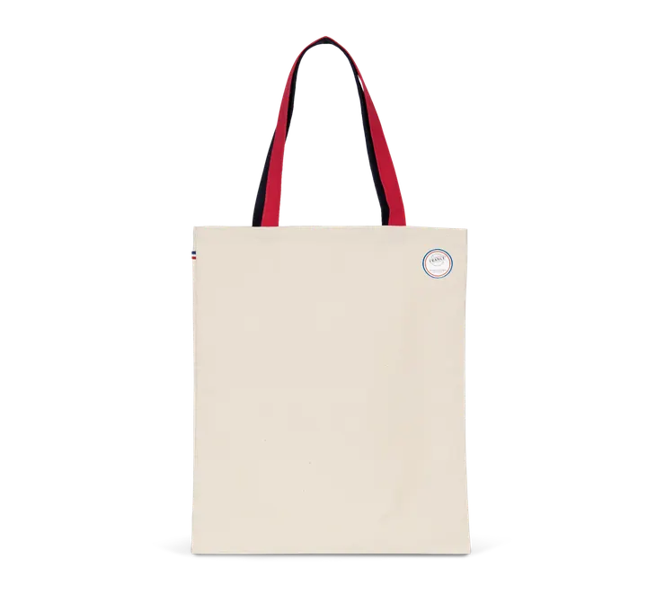 Dreifarbige Shoppingtasche Natural