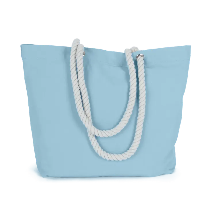Tote Bag im Marinestil Washed Dream Blue
