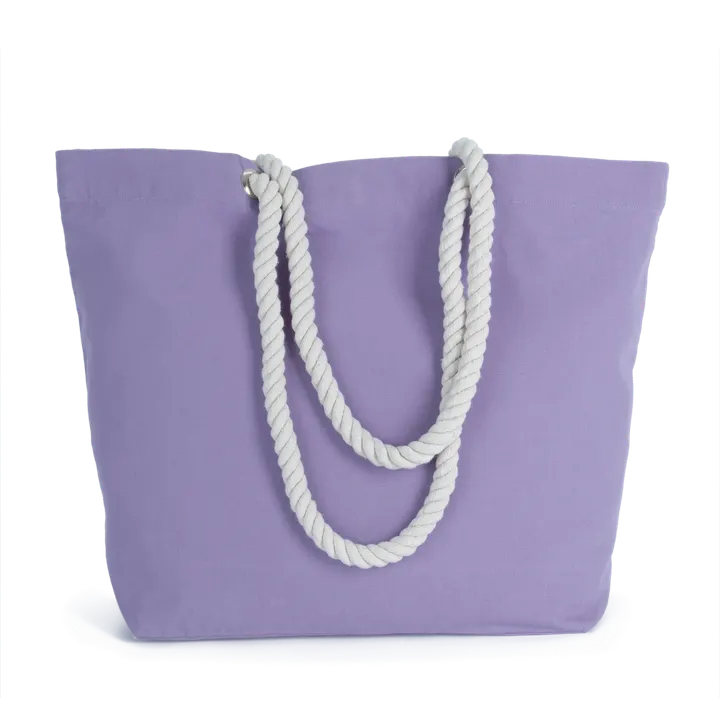 Tote Bag im Marinestil Washed Lit Purple