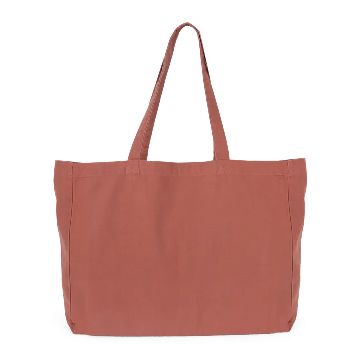 Sac shopping Washed Pink Ochre