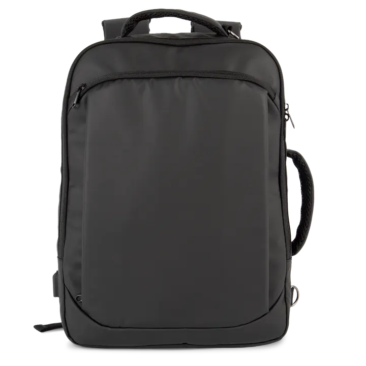 Business Rucksack für Dokumente und Notebook/Tablet Kialma von K-loop Black