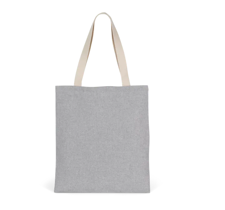 Recycelte Shoppingtasche Flint Grey / Ecume