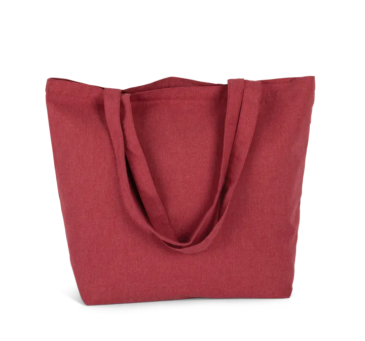 Grand sac shopping K-loop Hibiscus Red Jhoot