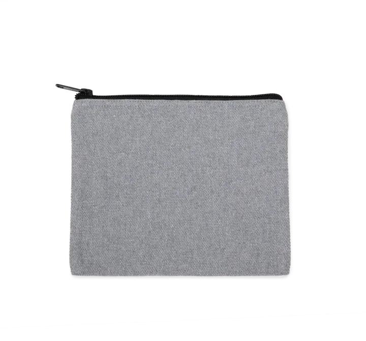 Trousse en toile tissée à la main Flint Grey