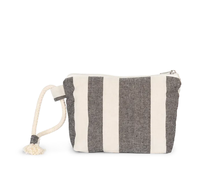 Recycelte kleine Tasche – Streifenmuster Striped Ecume