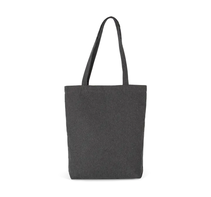 Recycelte Tasche im Cabas-Stil „K-loop Project“ Melange Jhoot