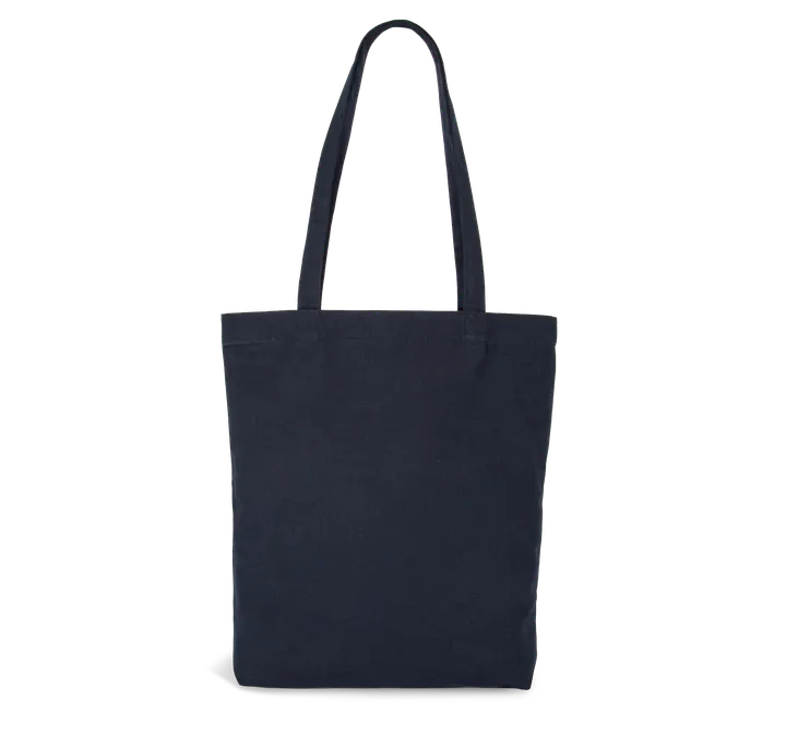 Recycelte Tasche im Cabas-Stil „K-loop Project“ Navy Blue Jhoot