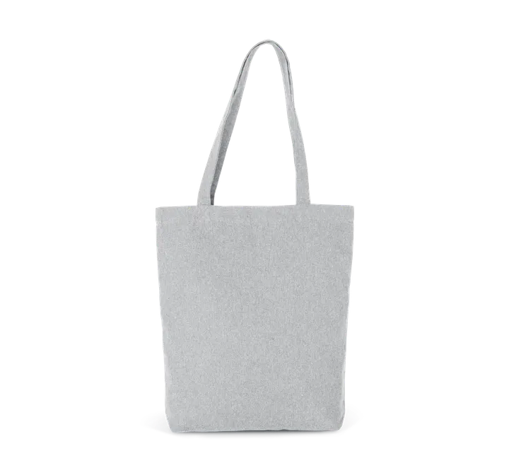 Recycelte Tasche im Cabas-Stil „K-loop Project“ Oxford Grey Jhoot