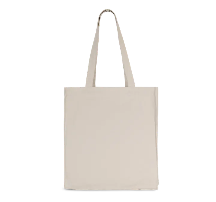 Tote bag avec fond et soufflet Natural