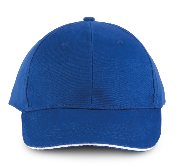 Orlando - casquette 6 panneaux Royal Blue / White