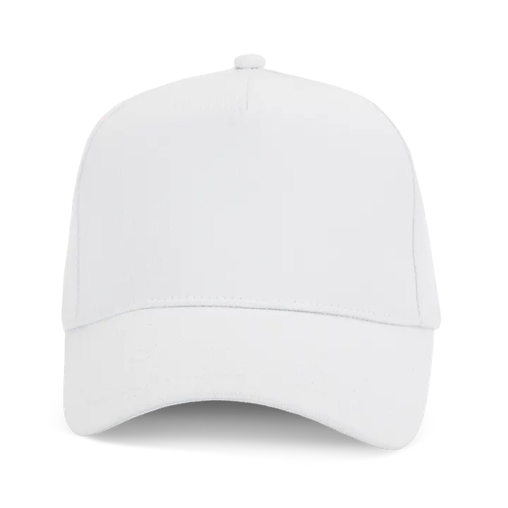 5-Panel-Kappe White