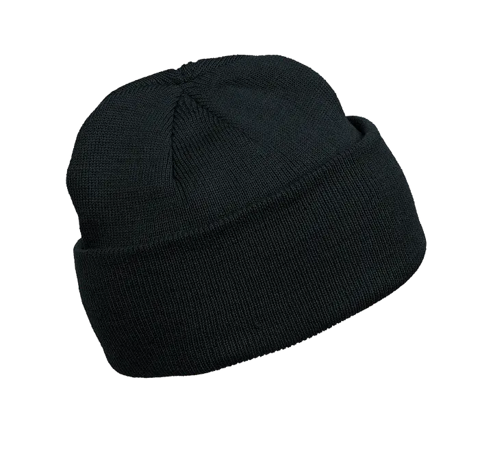 Bonnet tricoté Black
