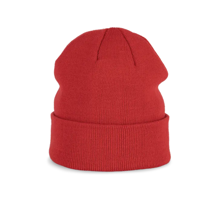 Bonnet tricoté Crimson Red